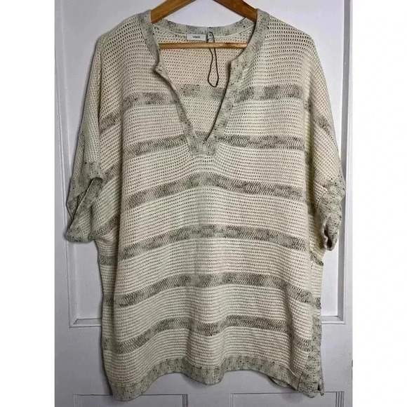 BNWT Vince Oversized Cotton Sweater  Size XS - Picture 3 of 9